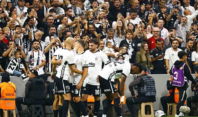 Beşiktaş'ın evindeki yenilmezlik serisi 8 maça çıktı