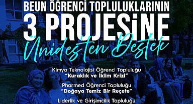 BEUN öğrenci topluluklarının 3 projesine ÜNİDES'ten destek