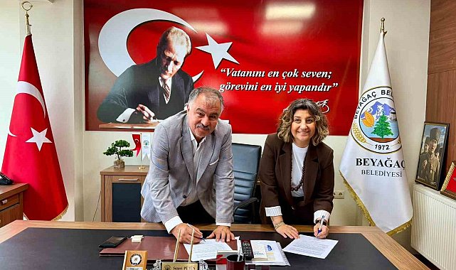 Beyağaç'ta Mesleki Denetim ve Teknik İş Birliği protokolü imzalandı
