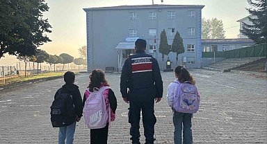 Bilecik'te 10 okulda jandarma denetimi