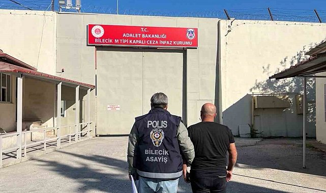 Bilecik'te 16 yıl 4 ay hapis cezasıyla aranan şahıs yakalandı