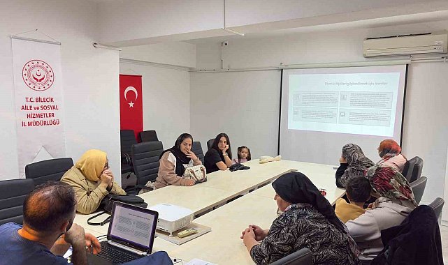 Bilecik'te ailelere eğitim desteği