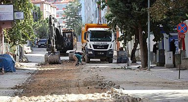 Bilecik'te cadde ve sokaklar yenileniyor