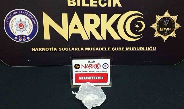 Bilecik'te metamfetamin ele geçirildi