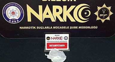 Bilecik'te metamfetamin ele geçirildi
