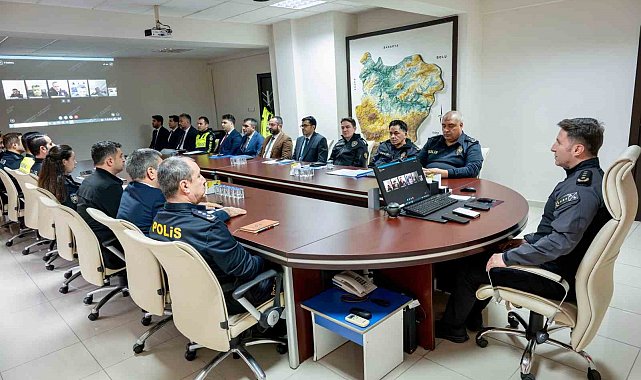Bilecik'te okul çevrelerinde güvenlik tedbirleri değerlendirildi