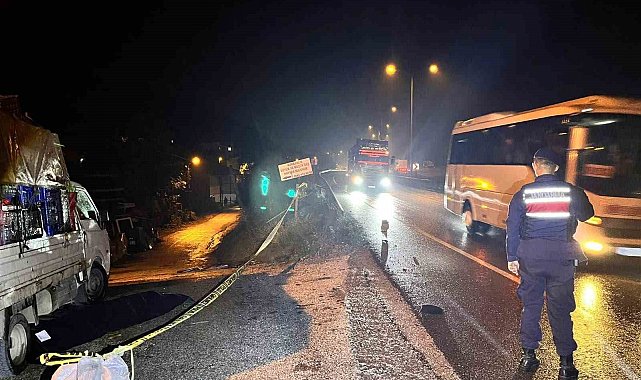 Bilecik'te otomobilin çarptığı adam hayatını kaybetti