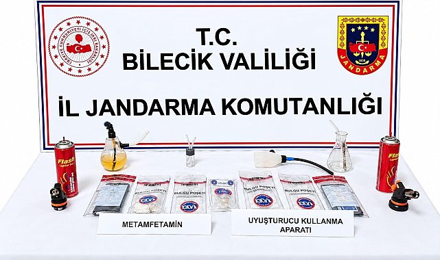 Bilecik'te uyuşturucu operasyonu