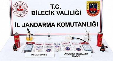Bilecik'te uyuşturucu operasyonu