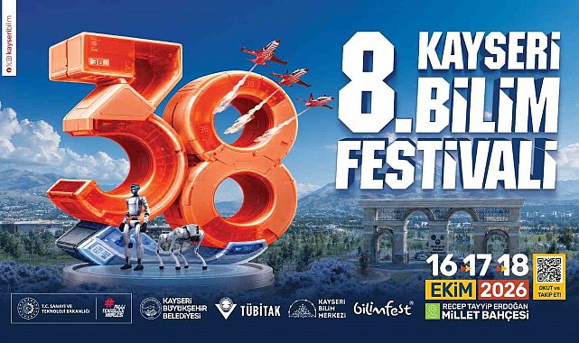 BİLİMFEST Kayseri'de havacılık ve gökyüzü şöleni yaşanacak