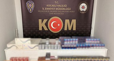 Bin 410 paket kaçak sigara ve 90 paket tütün ele geçirildi