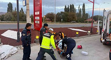 Bindiği aracın hacizli olduğunu öğrenince bayıldı