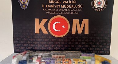 Bingöl'de kaçak sigara operasyonu: Çok sayıda ürün ele geçirildi