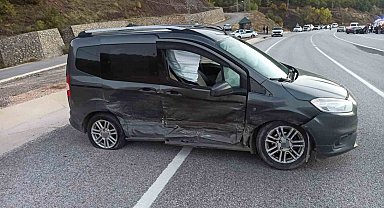 Bingöl'de trafik kazası: 3 yaralı