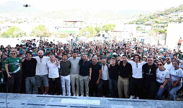 Bodrum FK'dan öğrencilere yeşil beyaz sürpriz