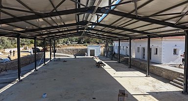 Bodrum Pınarlıbelen'de pazar yeri ve sosyal alan için geri sayım