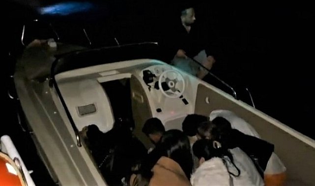 Bodrum'da 15 düzensiz göçmen yakalandı: 2 gözaltı