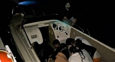 Bodrum'da 15 düzensiz göçmen yakalandı: 2 gözaltı