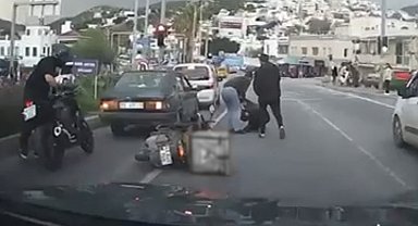 Bodrum'da kuryeyi yol ortasında darbettiler, 360 bin TL ceza yediler