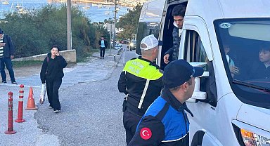 Bodrum'da okul servislerinde sıkı denetim