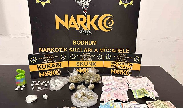 Bodrum'da uyuşturucu operasyonu: 2 şüpheli tutuklandı