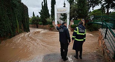 Bodrum'da yağış seferberliği