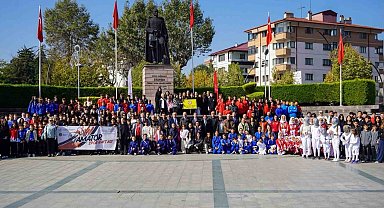 Bolu'da Amatör Spor Haftası yürüyüşle başladı