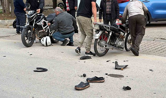Bolu'da iki motosiklet kafa kafaya çarpıştı: 2 yaralı