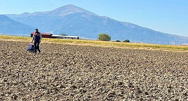 Bolvadin'de tarım arazileri tespit çalışması sürüyor