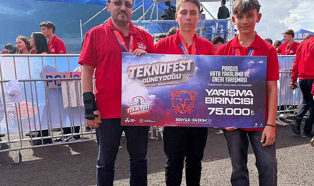 Borsa İstanbul Başakşehir Mesleki ve Teknik Anadolu Lisesi, TEKNOFEST'te Türkiye birincisi oldu