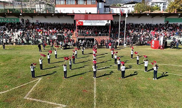 Bozdoğan'da Cumhuriyet coşkusu: 103. yıl görkemli törenle kutlandı
