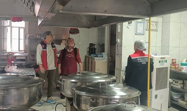 Bozdoğan'da okul kantinleri ve yemekhaneler denetlendi
