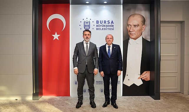 BTSO Başkanı Matlı'dan Büyükşehir Belediye Başkan Vekili Biba'ya ziyaret