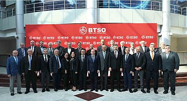 BTSO Başkanı Özer Matlı'dan yoğun mesai