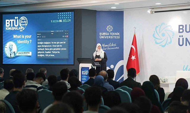 BTÜ'nün konuğu Lauren Booth: Kimlik bu dünyadaki en değerli varlığınızdır