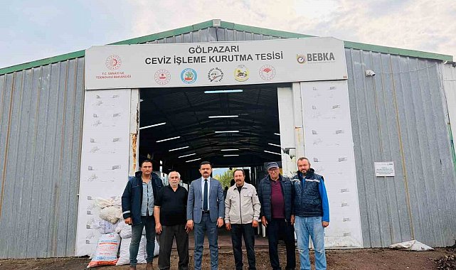 Bu tesiste yılda 400 ton ceviz kurutuluyor