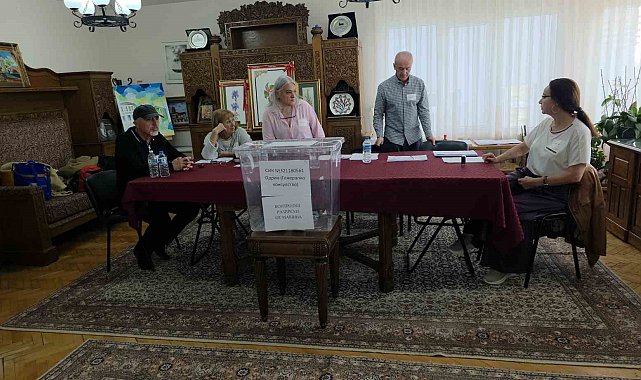 Bulgaristan'da cumhurbaşkanı seçimi için Edirne'de sandık kuruldu