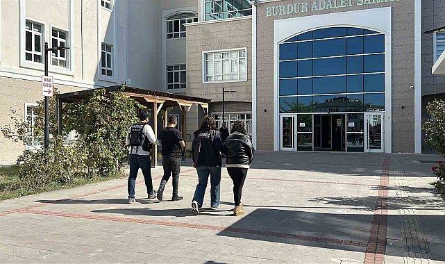 Burdur'da 3 bin 97 kullanımlık uyuşturucuyla yakalanan 2 şüpheli tutuklandı