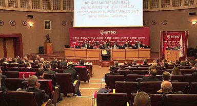 Bursa Ticaret ve Sanayi Odası Meclisinde şeffaflık tartışması