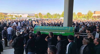 Bursa'da iş kazası sonrası hayatını kaybeden iş yeri sahibi son yolculuğuna uğurlandı