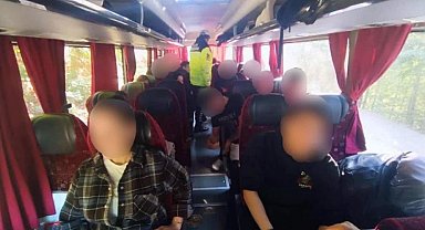 Bursa'da jandarmadan okul servislerine sıkı denetim
