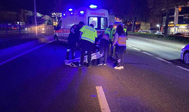 Bursa'da otomobilin çarptığı 63 yaşındaki adam hayatını kaybetti