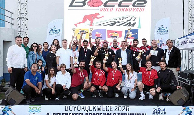 Büyükçekmece'de ''Bocce Volo Turnuvası'' heyecanı yaşandı