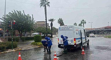 Büyükşehir Belediyesi 464 personel ve 347 iş makinesi ile teyakkuzda