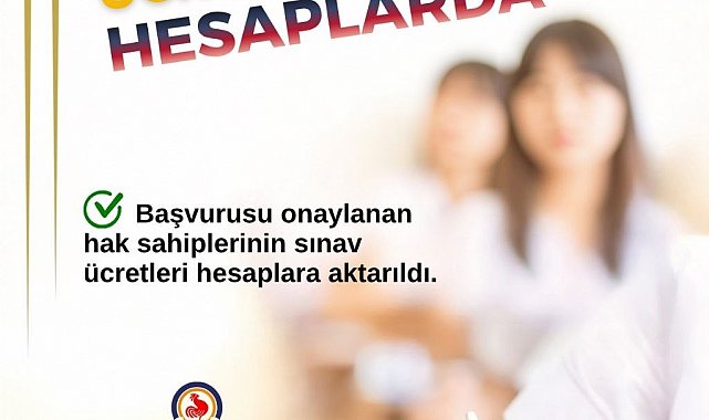 Büyükşehir KPSS sınav ücreti desteği hesaplarda