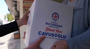 Büyükşehir online gıda kolisi desteğini sürdürüyor