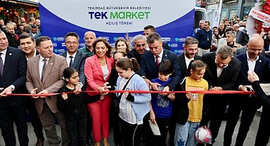 Büyükşehir'den Çorlu'ya iki TEK Market birden