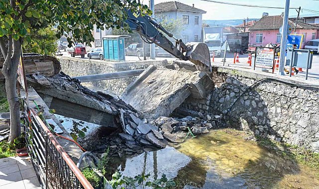 Büyükşehir'den Mudanya'ya yeni köprü