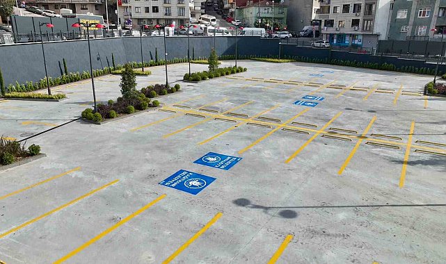 Çağlayan Açık Otoparkı hizmete açıldı