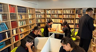 Çağlayan Anadolu Lisesine yeni kütüphane ve eğitim alanları kazandırıldı